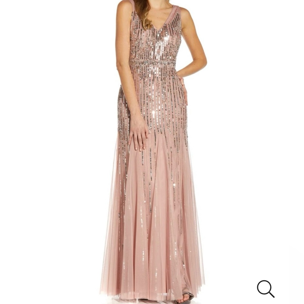 Beautiful sequin gown worn once!  Perfect for prom, formals, galas, and events!